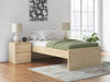 Onita Twin Platform Bed - Natural
