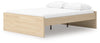 Onita Queen Platform Bed - Natural