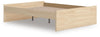 Onita Queen Platform Bed - Natural