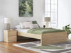 Onita Queen Platform Bed - Natural