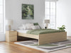 Onita King Platform Bed - Natural