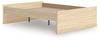 Onita Full Platform Bed - Natural