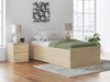Onita Full Platform Bed - Natural