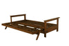 Emily Studio Sleeper — Full / Brownstone / #8000 Taber Cashmere Mattress