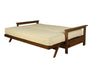 Emily Studio Sleeper — Full / Brownstone / #8000 Monte Toro Shell Mattress