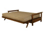 Emily Studio Sleeper — Full / Brownstone / #8000 Natural Beauty Taupestone Mattress
