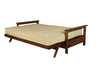 Emily Studio Sleeper — Full / Brownstone / #8000 Taber Cashmere Mattress