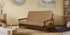 Emily Studio Sleeper — Full / Brownstone / #8000 Natural Beauty Taupestone Mattress