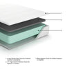 10 Inch Chime Memory Foam Queen Mattress in a Box