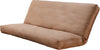 Futon Cover — Queen / Suede Peat