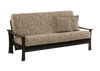 Fuji Hardwood Futon Frame in Dark Chocolate