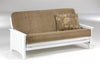 Key West Moon Glider Futon Frame — White