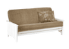 Key West Moon Glider Futon Frame — White