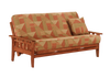 Kingston Hardwood Futon Frame with Front Loader Mechanism in Cherry