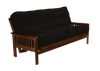 Trinity Moon Glider Futon Frame — Black Walnut