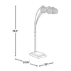 Willow Crystal 73" Metal Floor Lamp