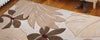 Rug Light Grey/Dk Brown Glamor Collection