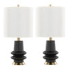 Lloyd 26" Polyresin Table Lamp  - Set of 2