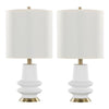 Lloyd 26" Polyresin Table Lamp  - Set of 2