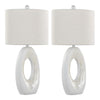 Pearl 29" Polyresin Table Lamp - Set of 2