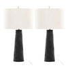 Kona 31" Polyresin Table Lamp - Set of 2