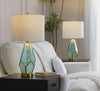 Geo RainGlass 25" Table Lamp - Set of 2