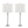 Diamond Torch 25.75" Crystal Table Lamp - Set of 2