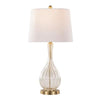 Jenny 27.25" Glass Table Lamp - Set of 2