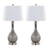Jenny 27.25" Glass Table Lamp - Set of 2