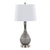 Jenny 27.25" Glass Table Lamp - Set of 2