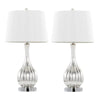 Jenny 27" Glass Table Lamp - Set of 2