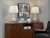 Jenny 27" Glass Table Lamp - Set of 2