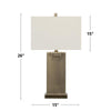 Royce 26" Metal Table Lamp - Set of 2