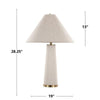 Kona 28" Metal Table Lamp - Set of 2