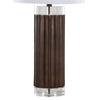 Cylinder Fluted 29.25" Polyresin Table Lamp - Set of 2
