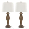 Peppa 31" Polyresin Table Lamp - Set of 2