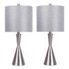 Gemma 23" Metal Table Lamp - Set of 2
