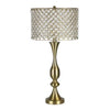 Topaz 27.5" Metal Table Lamp