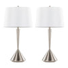 Diva 29" Metal Table Lamp - Set of 2