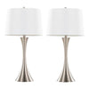 Lenuxe 29" Metal Table Lamp - Set of 2