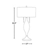 Anabelle 32" Metal Table Lamp - Set of 2