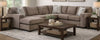 Square Ottoman Griffin Brown
