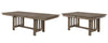 Dining Bench Upholstered Harrison Oak