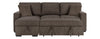 Media Sleeper With Storage & Usb Hopkins Chocolate