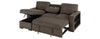 Media Sleeper With Storage & Usb Hopkins Chocolate
