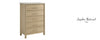 Twin Complete Bed Jayden Natural
