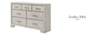 Nightstand, 2-Drawers Jonathan White