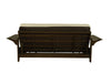 Jozie Studio Sleeper — Full / Graystone / Frame only
