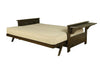 Jozie Studio Sleeper — Full / Graystone / #8000 Monte Toro Shell Mattress