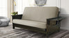 Jozie Studio Sleeper — Full / Graystone / #8000 Natural Beauty Cloud Mattress